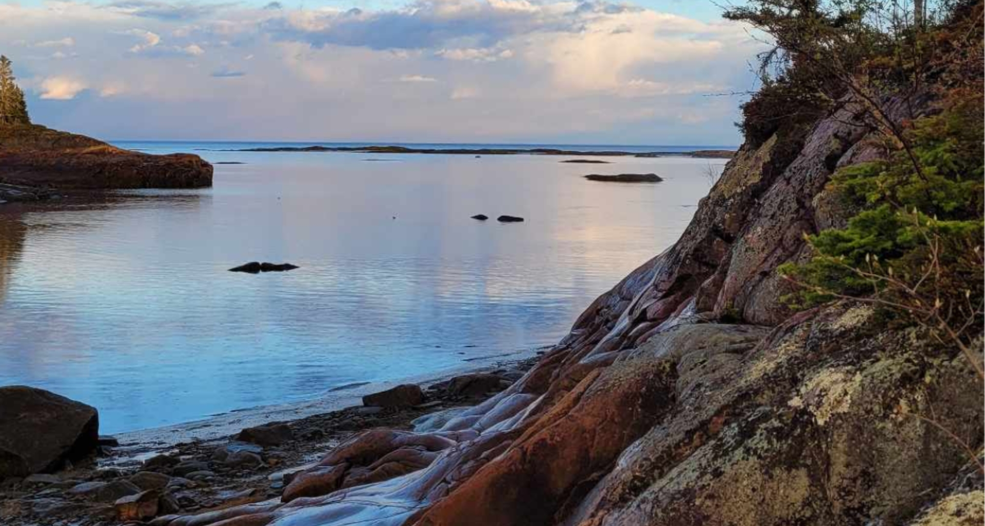 Visite et interprétation de la nature à Papinachois avec guide local